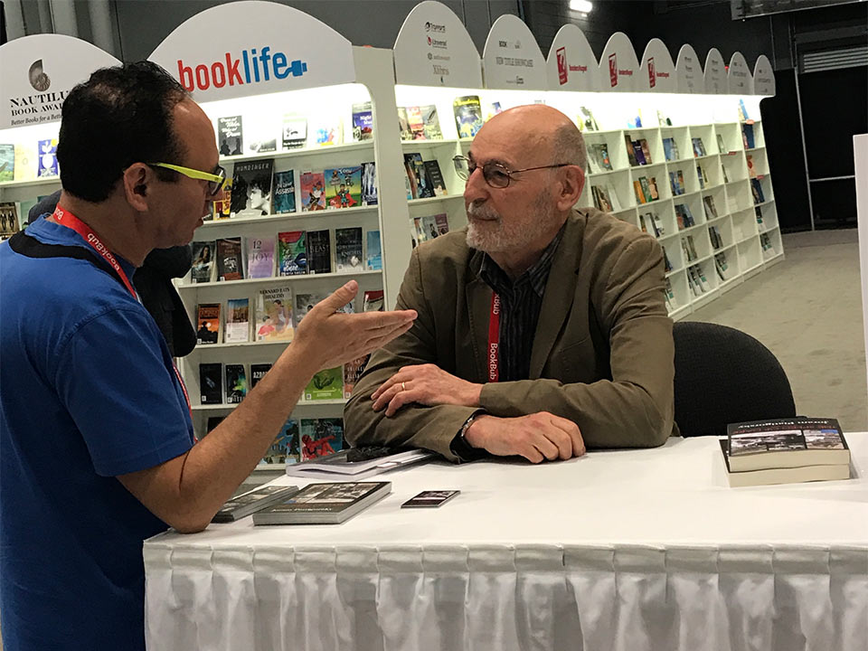 Joram discusses The Speed of Dark at NYC BookExpo 2018