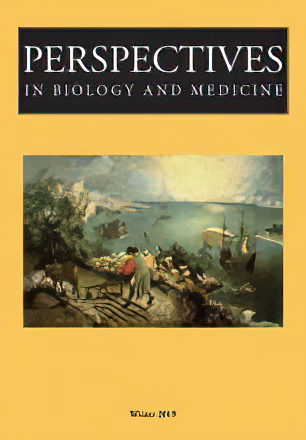 Cover of Perspectives in Biology and Medicine