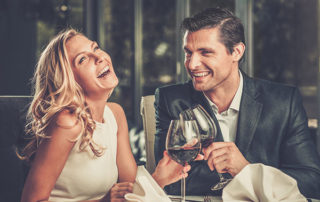 photo of the Flash Fiction The Dinner couple